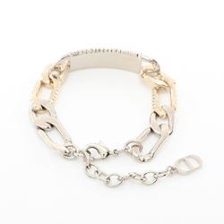 Christian Dior Dior Chain Link Bracelet Stainless Steel GP (Gold Plated) Men's Silver Gold B2166HOMMT327