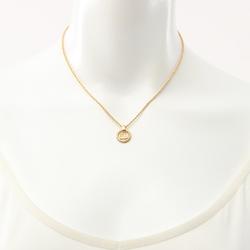 Christian Dior Dior CD Necklace GP (Gold Plated) Women's Gold