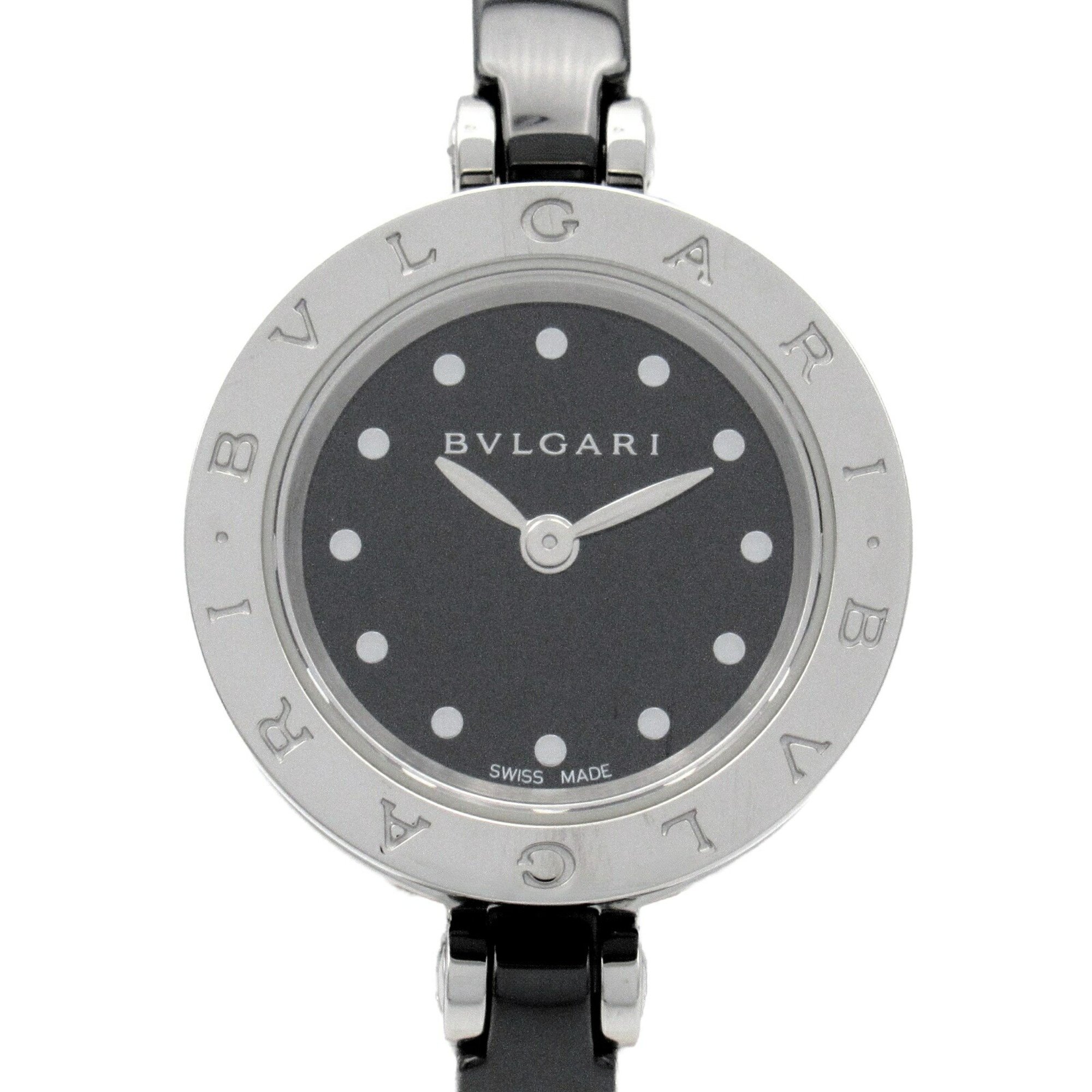 BVLGARI B-zero1 Watch Stainless Steel Ceramic Ladies Black BZ23SC BZ23BSCC