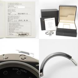 BVLGARI B-zero1 Watch Stainless Steel Ceramic Ladies Black BZ23SC BZ23BSCC