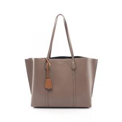 Tory Burch Perry Triple Compartment Tote Bag Leather Women's Brown 81932093