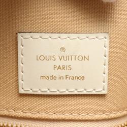 LOUIS VUITTON On the Go GM Giant Monogram Tote Bag Coated Canvas Leather Women's White Khaki Multicolor M44571