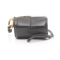 BOTTEGA VENETA CASSETTE Shoulder Bag Leather Women's Black