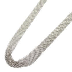 Tiffany & Co. Mesh Necklace, Silver 925, Men's, Women's,