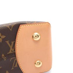 LOUIS VUITTON Wilshire PM Monogram Handbag Bag Coated Canvas Leather Women's Brown M45643