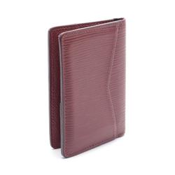 Louis Vuitton LOUIS VUITTON Organizer de Poche Business Card Holder/Card Case Leather Epi Men's Bordeaux M60620