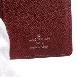 Louis Vuitton LOUIS VUITTON Organizer de Poche Business Card Holder/Card Case Leather Epi Men's Bordeaux M60620