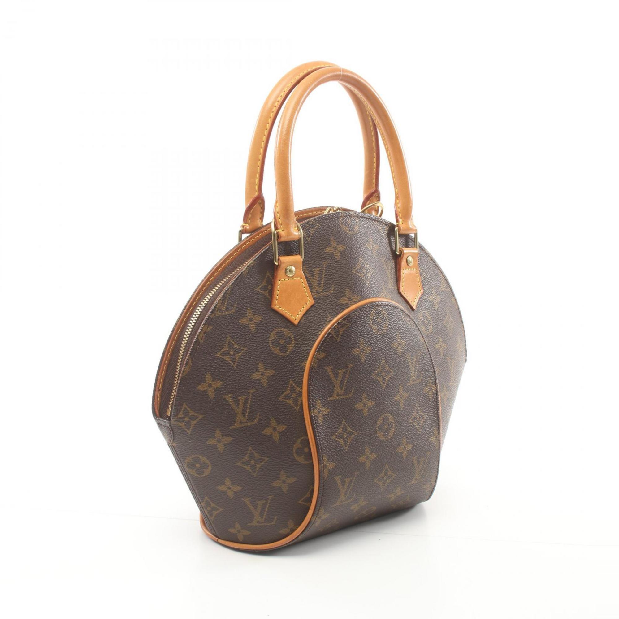 LOUIS VUITTON Ellipse PM Monogram Handbag Bag Coated Canvas Leather Women's Brown M51127