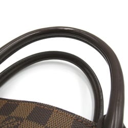 Louis Vuitton LOUIS VUITTON Sac Plat Tote Bag Coated Canvas Damier Women's Brown N51140