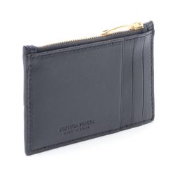 BOTTEGA VENETA Maxi Intrecciato Wallet/Coin Case Wallet Leather Women's Black 681010VCQC48425