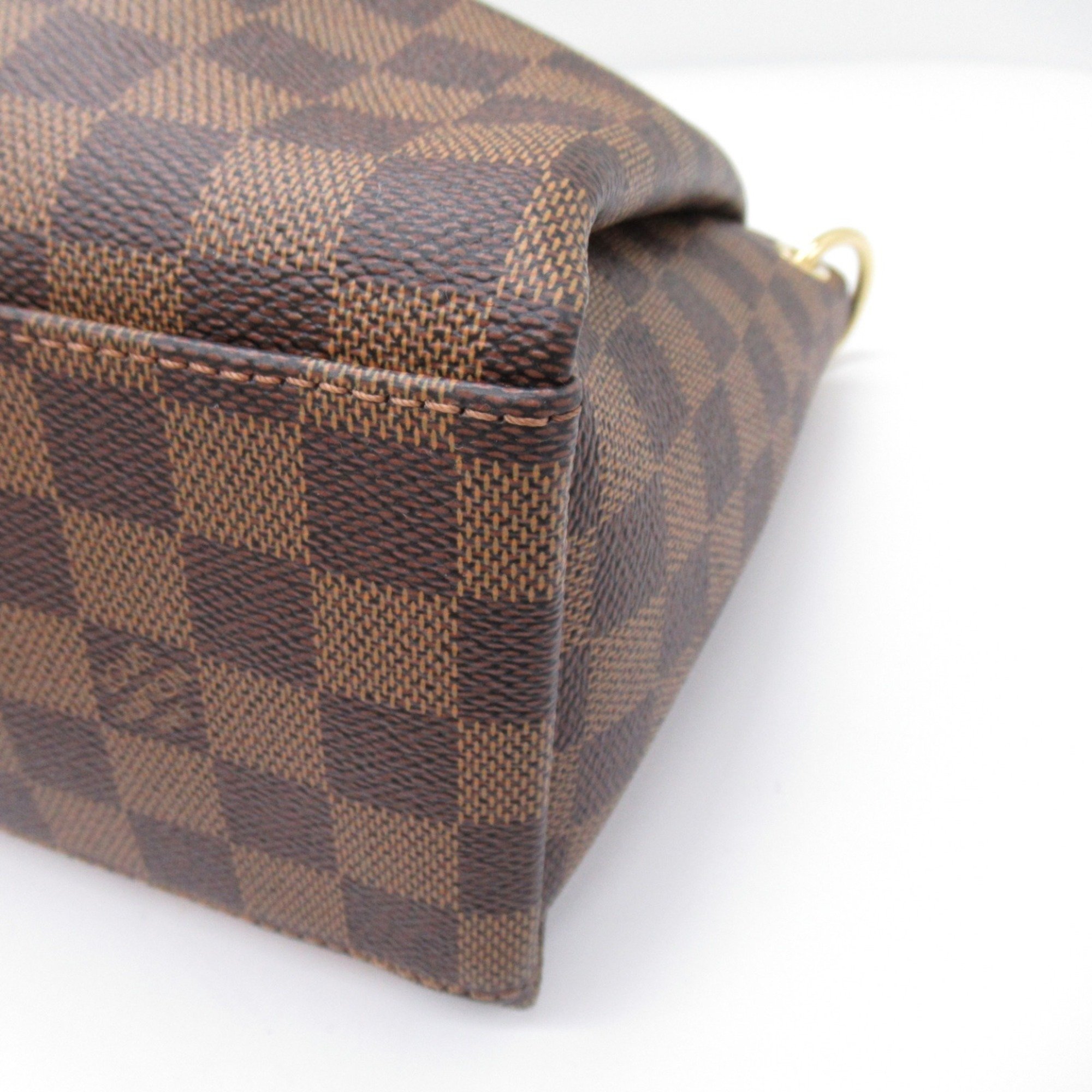 Louis Vuitton Odeon Tote PM Bag Coated Canvas Damier Women's Brown N45282