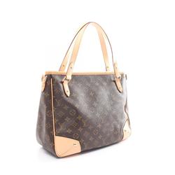 Louis Vuitton Estrella MM Monogram Tote Bag, Coated Canvas, Leather, Monogram, Women's, Brown, M41232