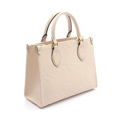 LOUIS VUITTON On the Go PM Handbag Bag Leather Monogram Empreinte Women's Ivory M46569