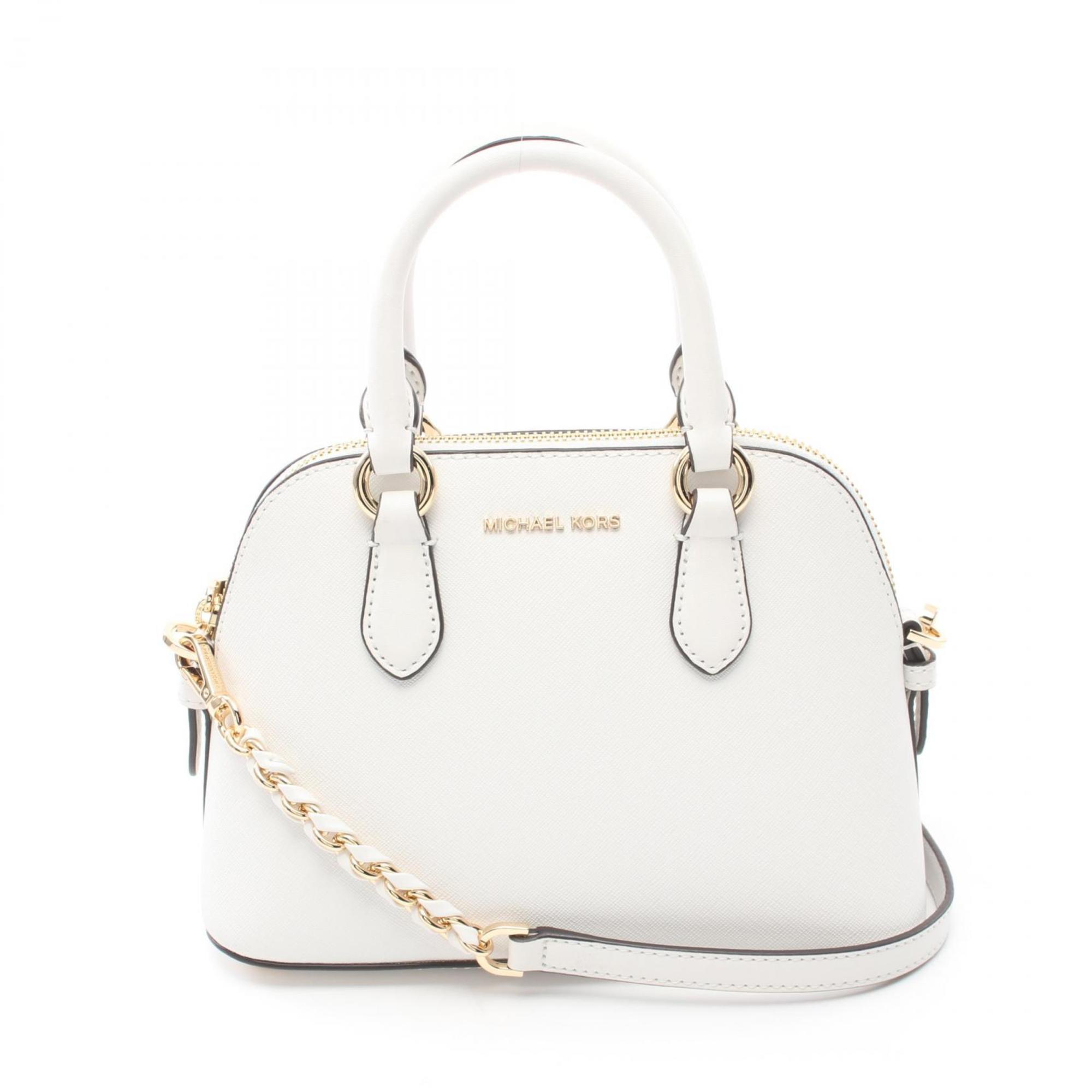 Michael Kors VERONICA XS CROSSBODY handbag bag leather women's white 32S3G6VC0L