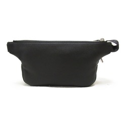 FENDI Waist bag, body waist leather, men, women, black, 7VA605AMACF0GXN