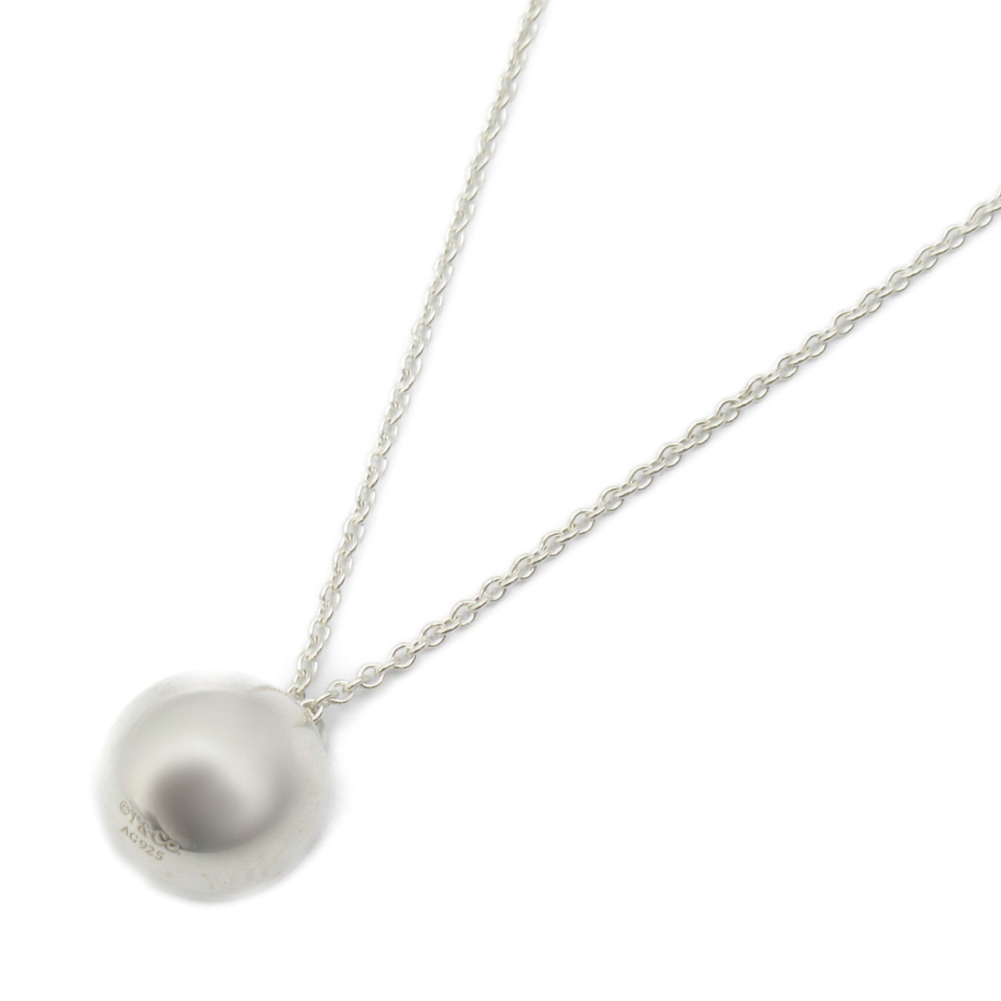 Tiffany & Co. Ball Necklace, Silver 925, Women's,