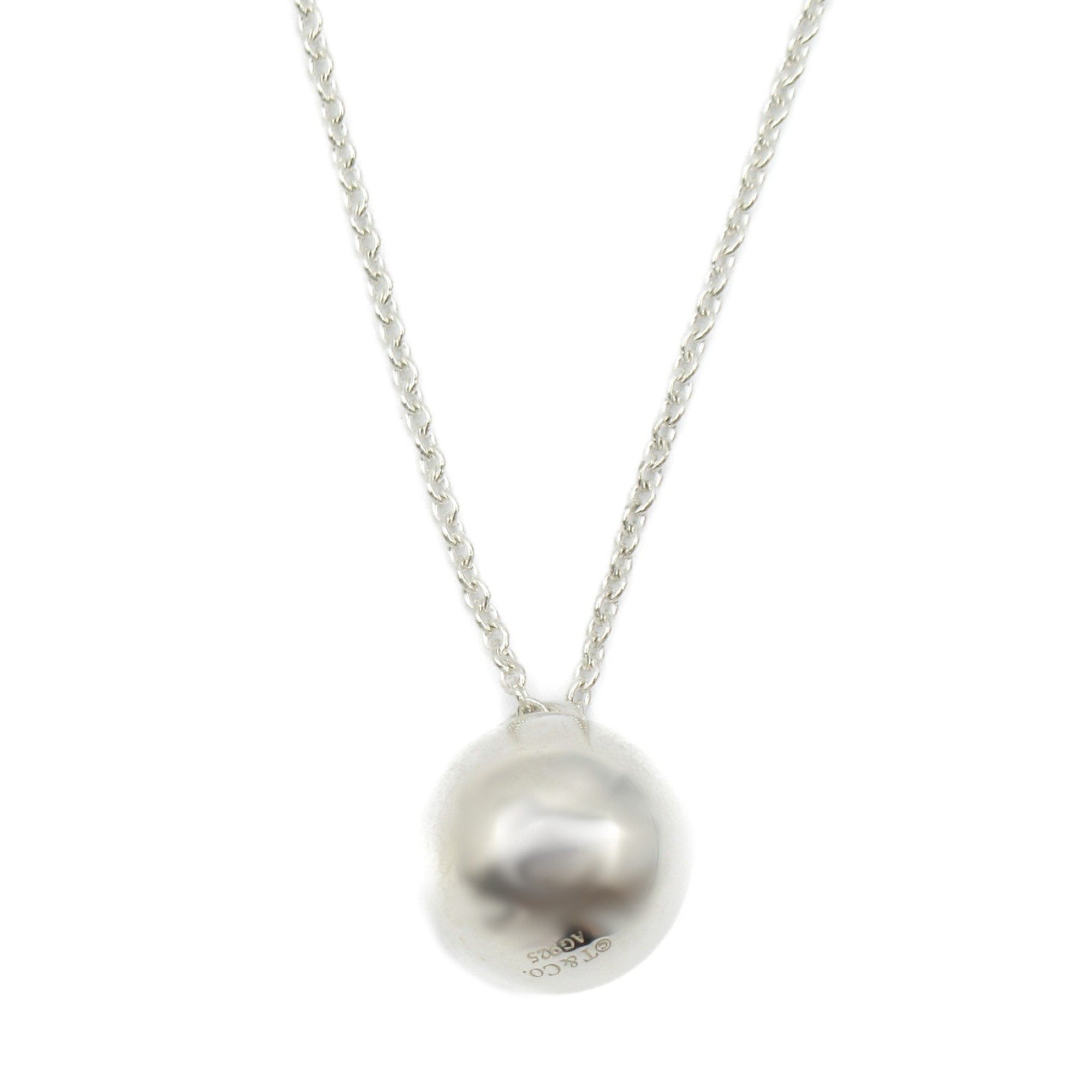 Tiffany & Co. Ball Necklace, Silver 925, Women's,