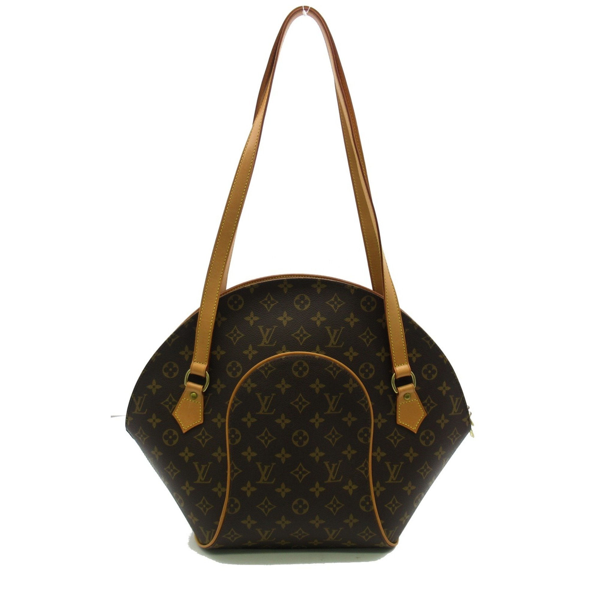 Louis Vuitton Ellipse Shoulder Bag, Coated Canvas, Monogram, Women's, Brown, M51128