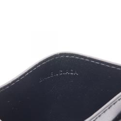 BALENCIAGA Layered Sports Business Card Holder/Card Case Leather Men's Black White 5943092AAPK1090