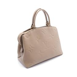 LOUIS VUITTON Grand Palais MM Handbag Bag Leather Monogram Empreinte Women's Beige M45833