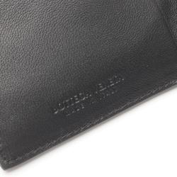 BOTTEGA VENETA Maxi Intrecciato Wallet/Coin Case Wallet Leather Women's Black 681010VCQC48425