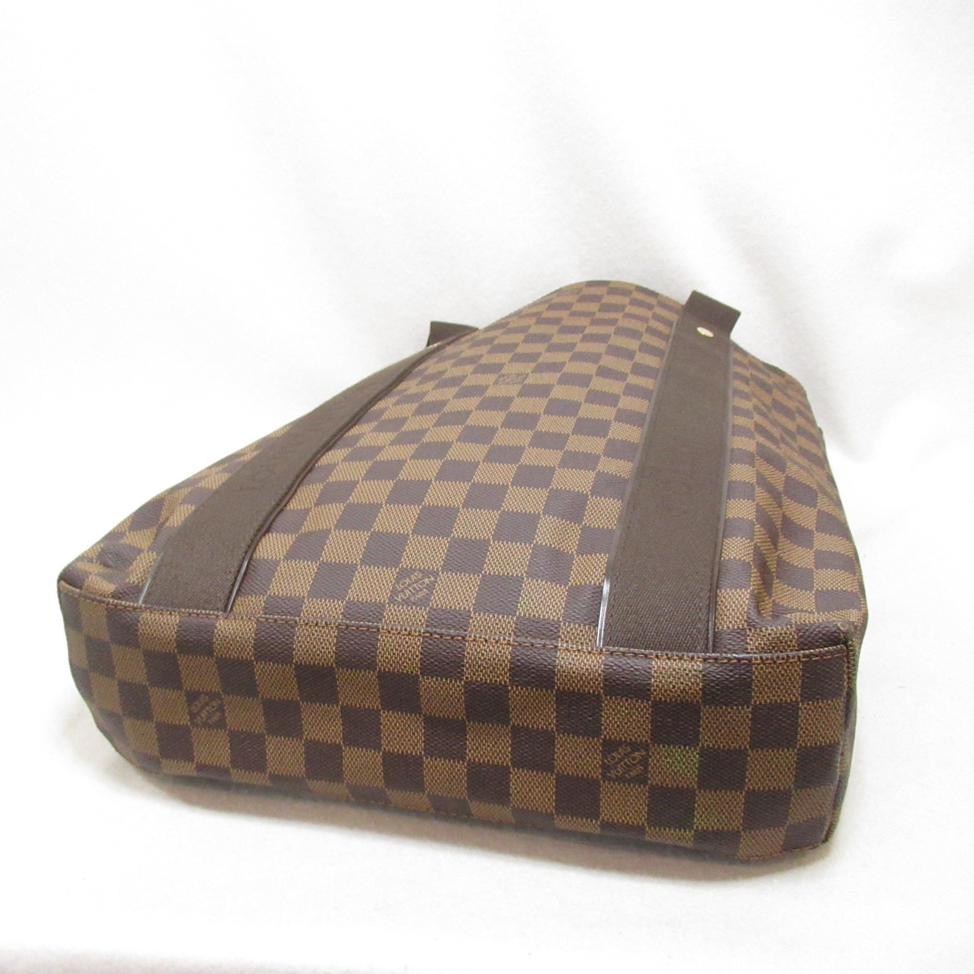 Louis Vuitton LOUIS VUITTON Cabas Bobur Bag Coated Canvas Damier Women's Brown N52006