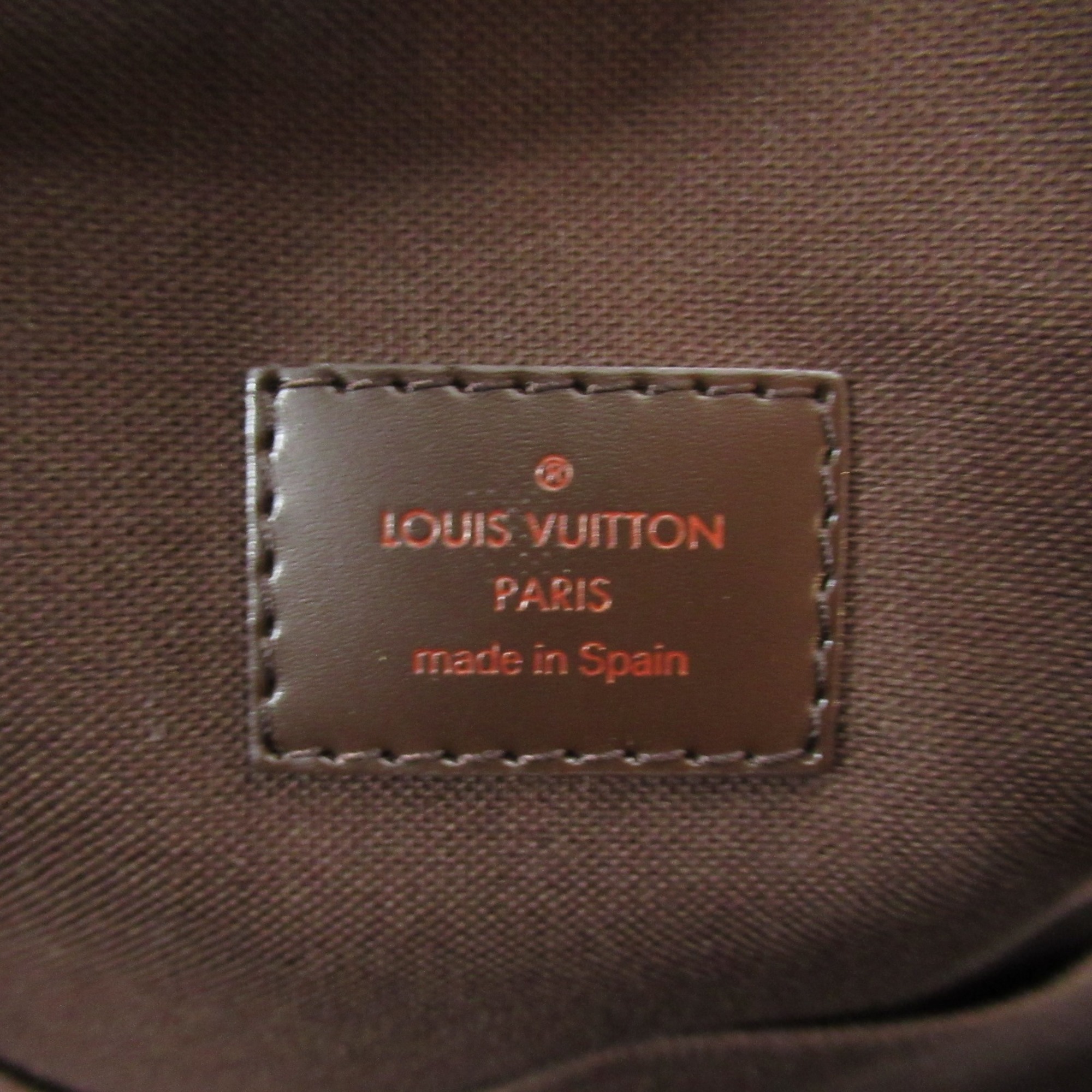 Louis Vuitton LOUIS VUITTON Cabas Bobur Bag Coated Canvas Damier Women's Brown N52006