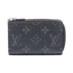 Louis Vuitton LOUIS VUITTON Car Key Case Monogram Eclipse Wallet/Coin Wallet Coated Canvas Men's Black M64430