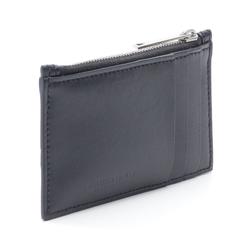 BOTTEGA VENETA Cassette Business Card Holder/Card Case Leather Women's Black 679843VBWD38803