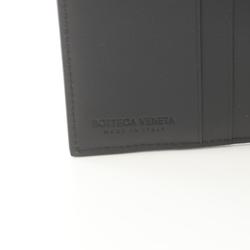 Bottega Veneta Slim Bi-Fold Wallet, Leather, Men's, Black, 679847VBWD28803