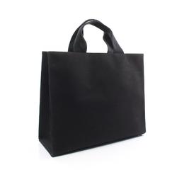 FENDI x VERSACE FENDACE Fenderche Tote Bag Canvas Women's Black 7VA558