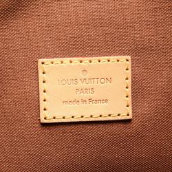 Louis Vuitton LOUIS VUITTON Sacado Bosphore Monogram Rucksack Backpack Bag Coated Canvas Leather Women's Brown M40107