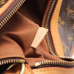 Louis Vuitton LOUIS VUITTON Sacado Bosphore Monogram Rucksack Backpack Bag Coated Canvas Leather Women's Brown M40107