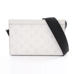 LOUIS VUITTON Gaston Wearable Wallet Shoulder Bag Leather Taigarama Men's White M30935