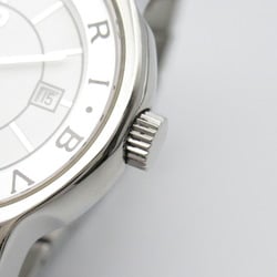 BVLGARI Solotempo Watch Stainless Steel Ladies White ST29S