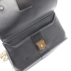 Louis Vuitton LOUIS VUITTON Very Chain Bag Noir Shoulder Leather Women's Black M42899