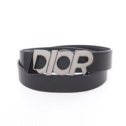 Christian Dior Dior DIOR Belt Clothing Leather Men's Navy Black 4335RUTAMH16Q95