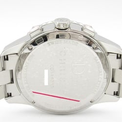 Dior Crystal Watch Stainless Steel Boys Silver CD114315