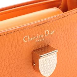 Christian Dior DIOREVER Diorever Handbag Bag Leather Women's Orange