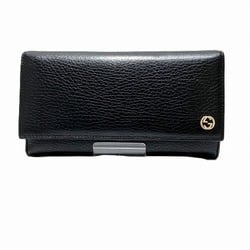 GUCCI Interlocking G 449279 Long Wallet Bi-fold Men's Women's