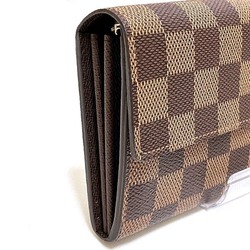 Louis Vuitton Damier Portefeuille Sarah N61734 Bi-fold Wallet for Men and Women