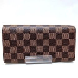 Louis Vuitton Damier Portefeuille Sarah N61734 Bi-fold Wallet for Men and Women