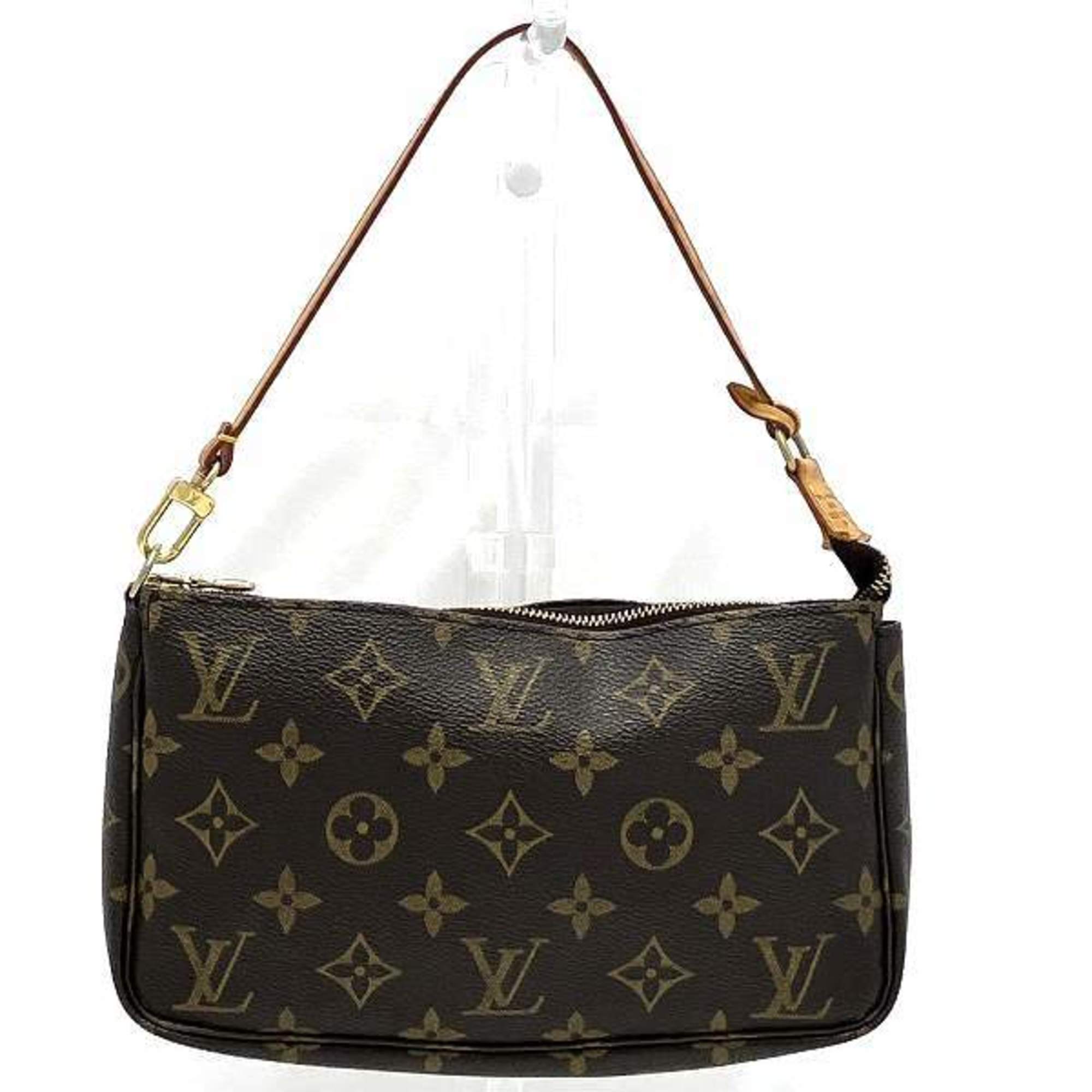 Louis Vuitton Monogram Pochette Accessoires M51980 Pouch Bag Shoulder Women's