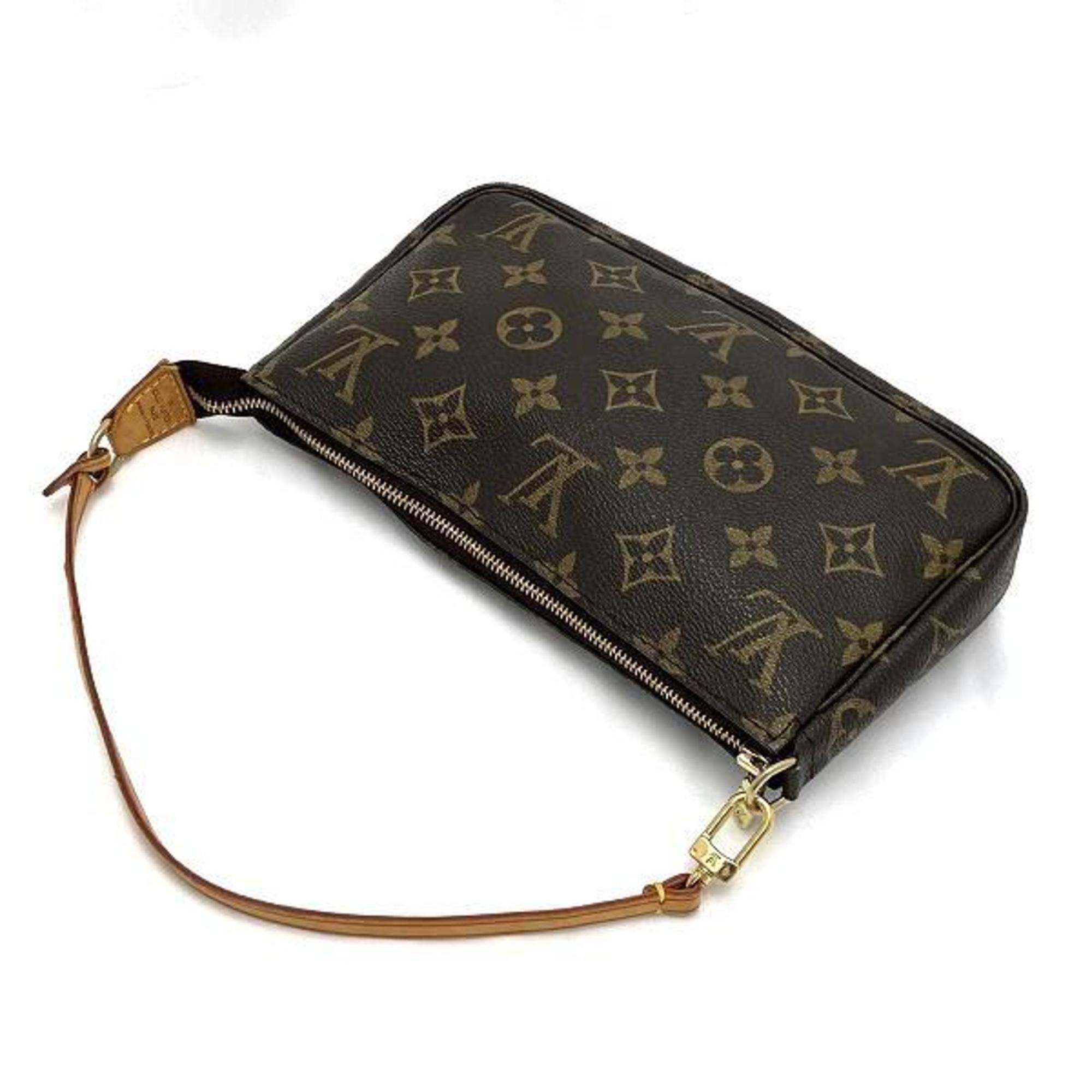 Louis Vuitton Monogram Pochette Accessoires M51980 Pouch Bag Shoulder Women's