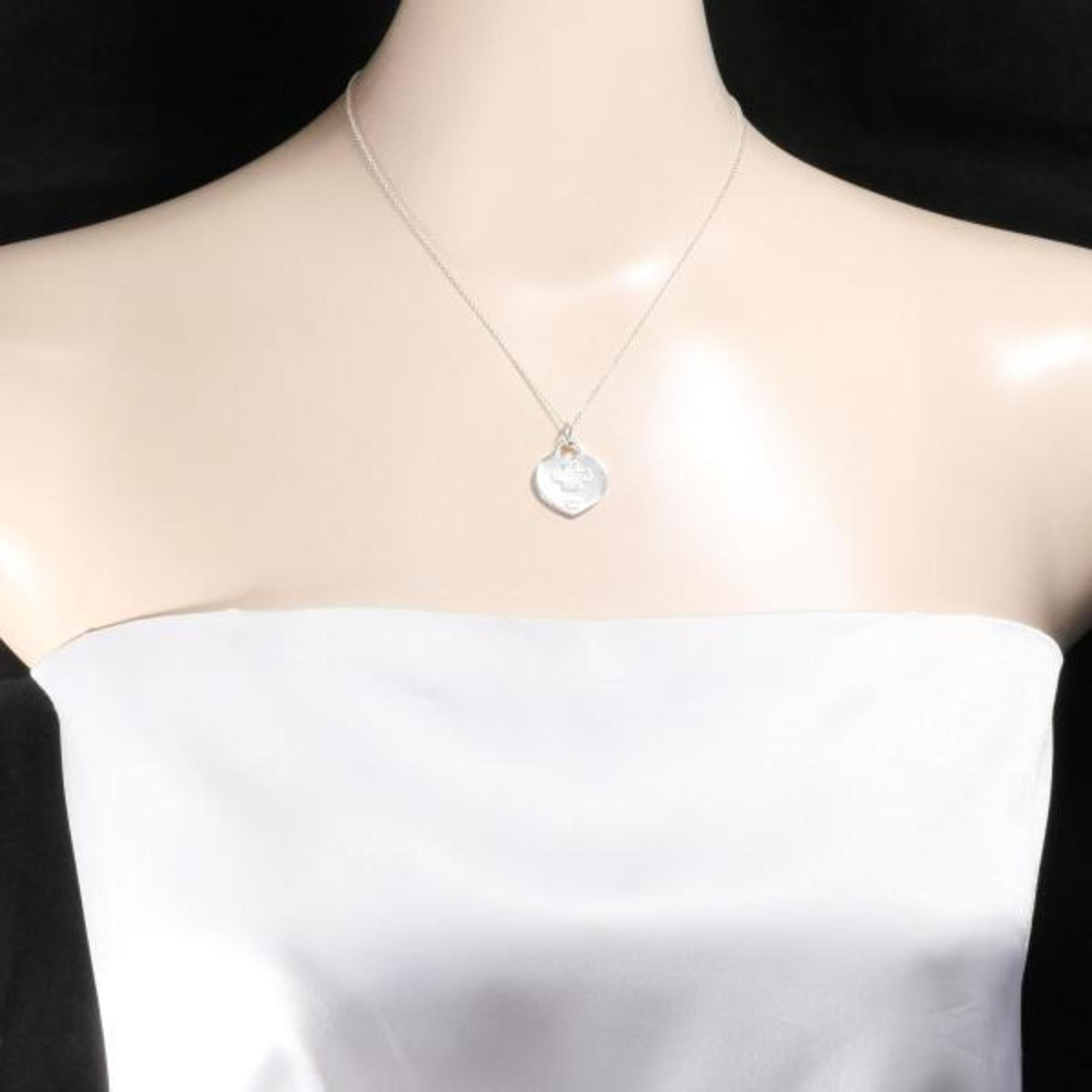 Tiffany GO WOMAN 2016 Silver Necklace Total weight approx. 5.0g Approx. 40cm