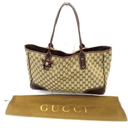 GUCCI Sherry Line GG Pattern 161719 Bag Tote Women's