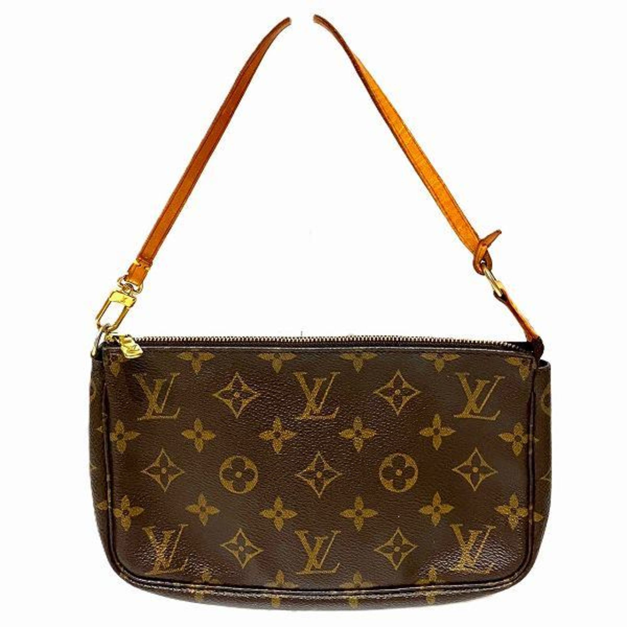 Louis Vuitton Monogram M51980 Pochette Accessoires Bag Handbag Women's