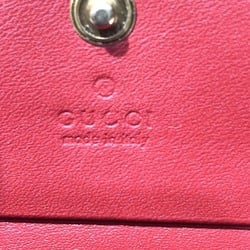 GUCCI GG Supreme 476050 Cherry Bi-fold Wallet for Women