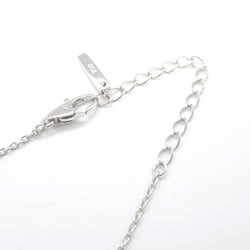 CELINE Diamond Necklace K18WG (White Gold) Women's Clear