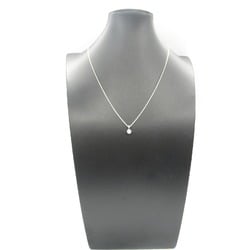 CELINE Diamond Necklace K18WG (White Gold) Women's Clear